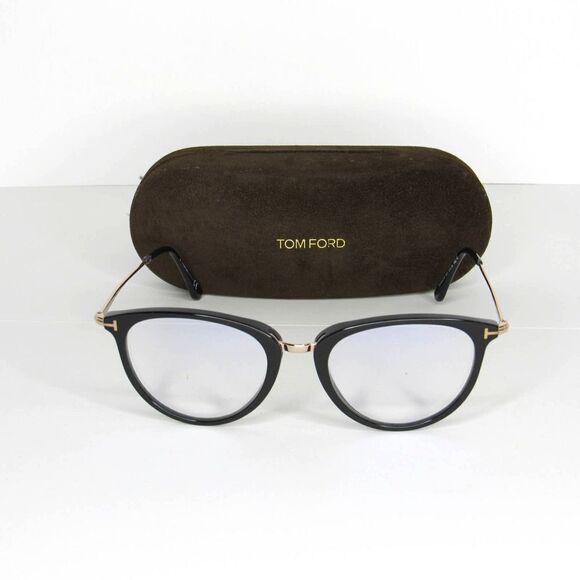 TOM FORD BLUE BLOCK SOFT ROUND OPTICAL GLASSES